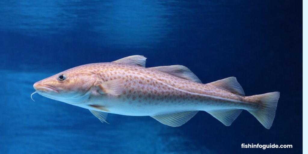 Fresh Cod Fish Fillet with White Flaky Texture